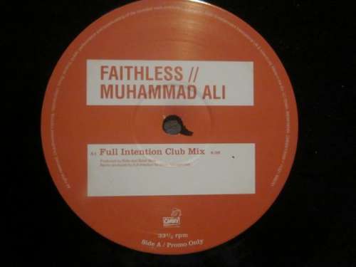 Cover Faithless - Muhammad Ali (12, Single, Promo) Schallplatten Ankauf