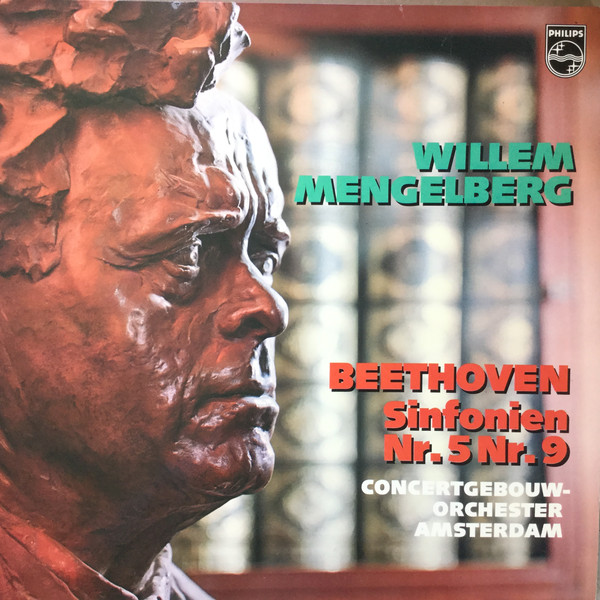 Cover Beethoven*, Concertgebouw-Orchester Amsterdam*, Willem Mengelberg - Beethoven Sinfonien Nr. 5 Nr. 9 (2xLP) Schallplatten Ankauf