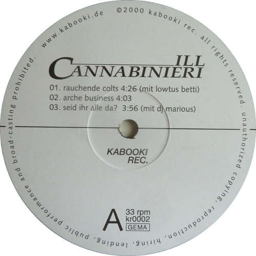 Cover Ill Cannabinieri - Rauchende Colts (12) Schallplatten Ankauf