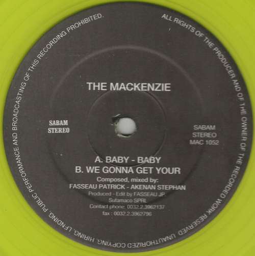Cover The Mackenzie - Volume II (12, Yel) Schallplatten Ankauf