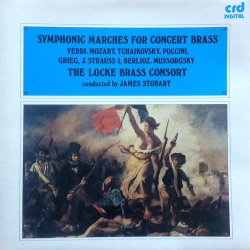 Cover Locke Brass Consort, James Stobart - Symphonic Marches For Concert Brass (LP) Schallplatten Ankauf