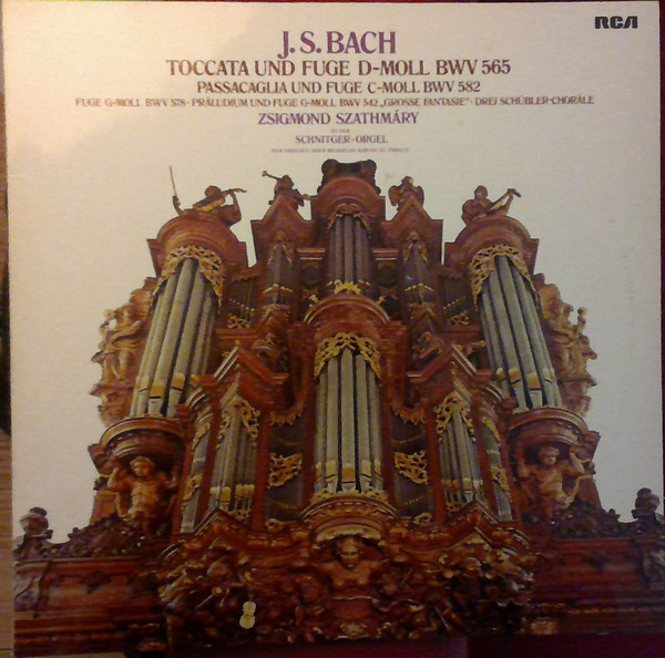 Cover Johann Sebastian Bach - Toccata and Fuge D-Moll (LP, Album) Schallplatten Ankauf