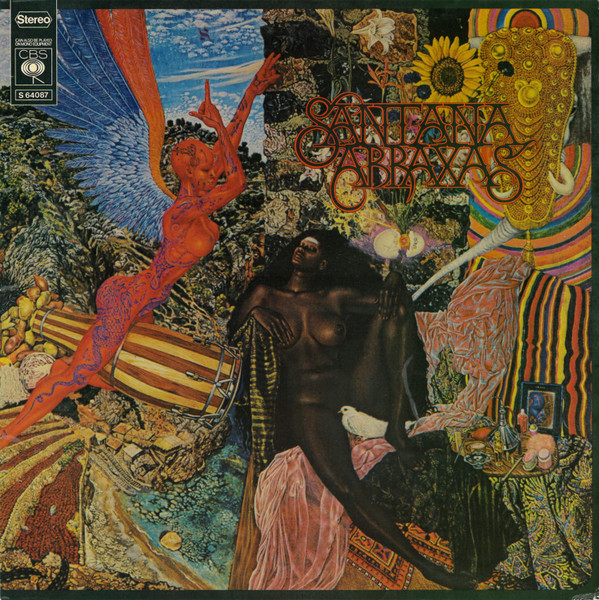 Cover Santana - Abraxas (LP, Album, Gat) Schallplatten Ankauf