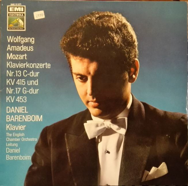 Cover Mozart* - Daniel Barenboim, The English Chamber Orchestra* - Klavierkonzerte: No.13 C-Dur K.415 / No.17  G-Dur K.453 (LP) Schallplatten Ankauf