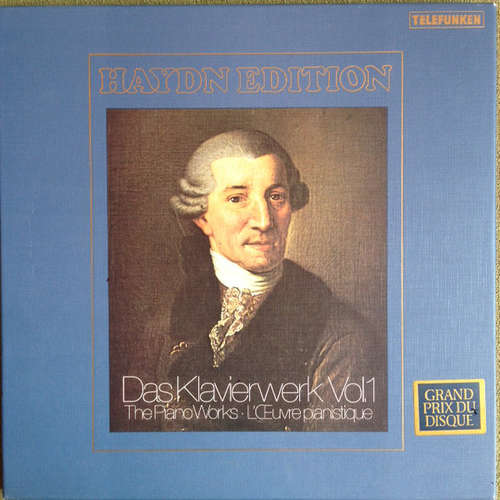 Cover Haydn* - Die Haydn-Edition X Das Klavierwerk Vol. 1 (6xLP, Blu + Box + 7, Promo) Schallplatten Ankauf
