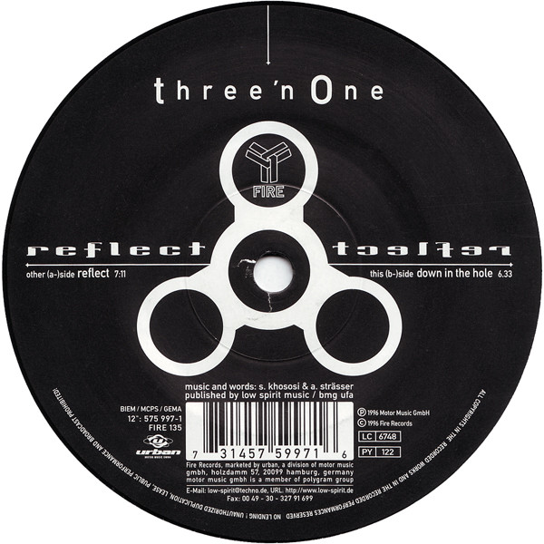 Cover Three'n One* - Reflect (12, Single) Schallplatten Ankauf
