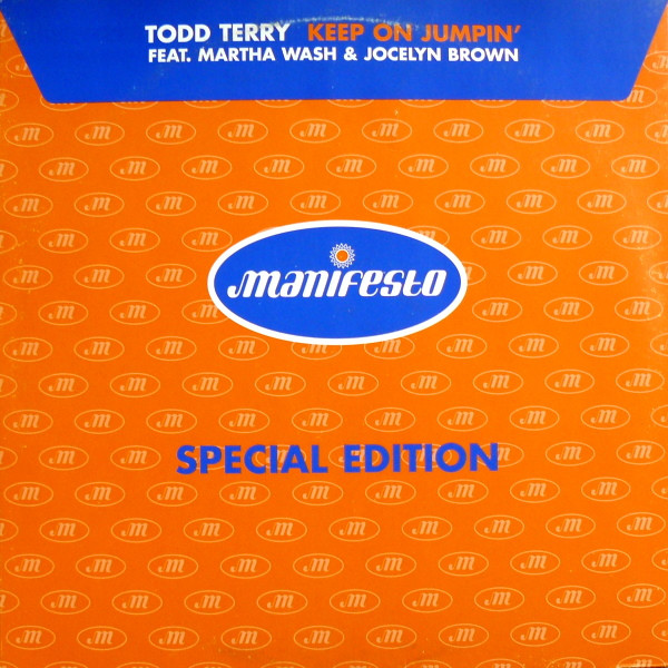 Cover Todd Terry Feat. Martha Wash & Jocelyn Brown - Keep On Jumpin' (12, Single, Spe) Schallplatten Ankauf