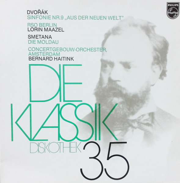 Cover Dvořák*, Smetana*, Lorin Maazel, Bernard Haitink - Sinfonie Nr. 9 Aus Der Neuen Welt / Die Moldau (LP, Comp) Schallplatten Ankauf