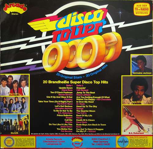 Cover Various - Disco Roller (LP, Comp) Schallplatten Ankauf