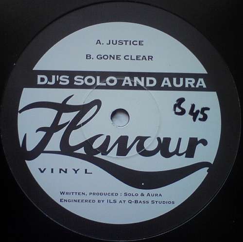 Cover DJ Solo + DJ Aura - Justice (12) Schallplatten Ankauf