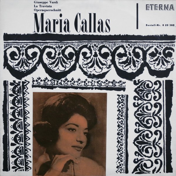 Cover Maria Callas, Giuseppe Verdi - La Traviata (Opernquerschnitt) (LP, Mono) Schallplatten Ankauf