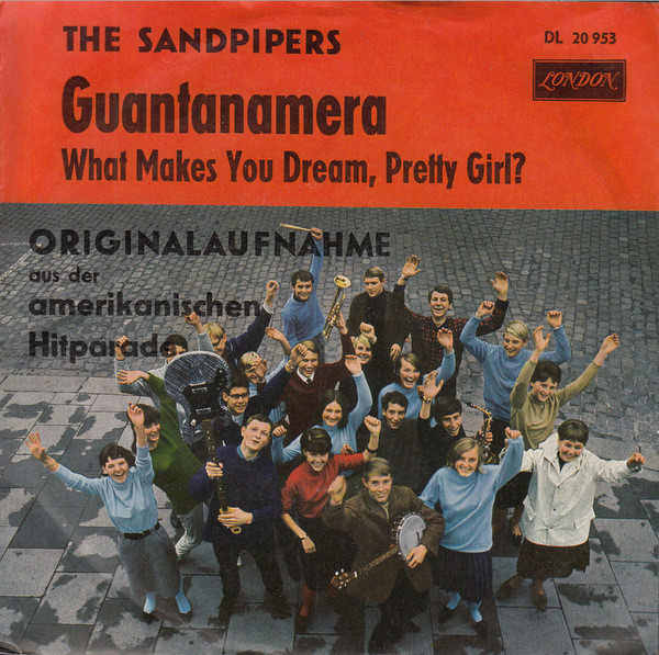 Cover The Sandpipers - Guantanamera (7, Single) Schallplatten Ankauf