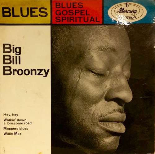 Cover Big Bill Broonzy - Blues - Gospel - Spiritual (7, EP) Schallplatten Ankauf