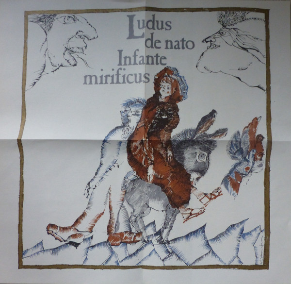 Cover Carl Orff - Ludus De Nato Infante Mirificus - Ein Weihnachtsspiel (LP, Clu) Schallplatten Ankauf