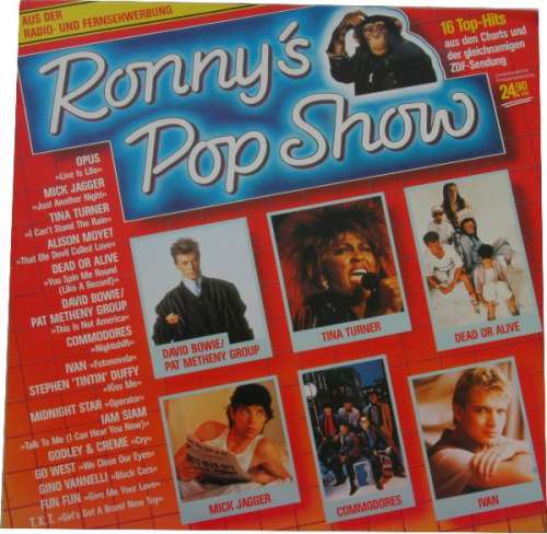 Cover Various - Ronny's Pop Show - 16 Tophits (LP, Comp) Schallplatten Ankauf