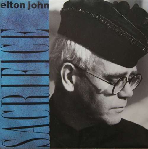 Cover Elton John - Sacrifice (7, Single, Sil) Schallplatten Ankauf