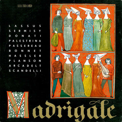 Cover Corul «Madrigal» Al Conservatorului «Ciprian Porumbescu»* , Dirijor : Marin Constantin - Madrigale (10, Mono, RE) Schallplatten Ankauf