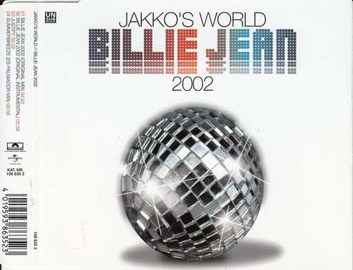 Cover Billie Jean 2002 Schallplatten Ankauf