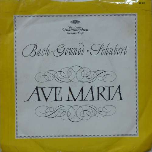Cover Bach* - Gounod* / Schubert* - Ave Maria (7, Mono) Schallplatten Ankauf
