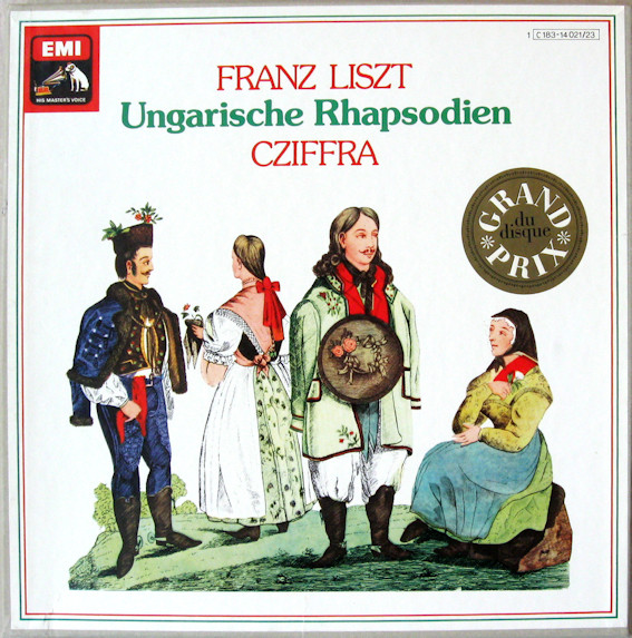 Cover Franz Liszt, Cziffra* - Ungarische Rhapsodien (3xLP, Box) Schallplatten Ankauf