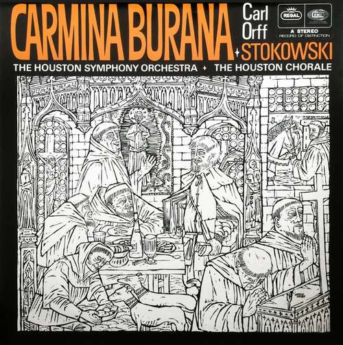 Bild Carl Orff, Stokowski*, The Houston Symphony Orchestra*, The Houston Chorale - Carmina Burana (LP) Schallplatten Ankauf