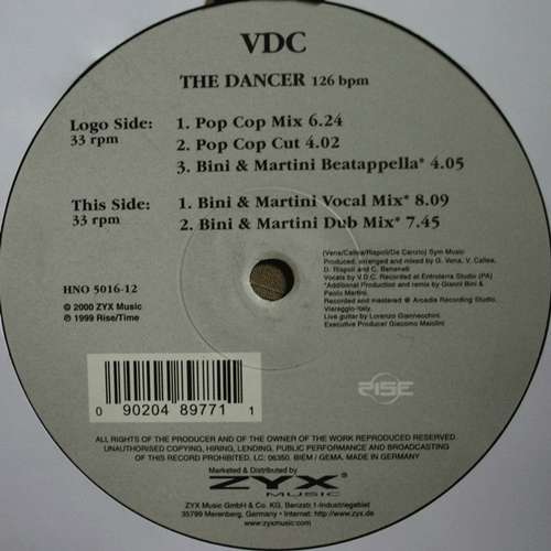 Cover VDC* - The Dancer (12) Schallplatten Ankauf