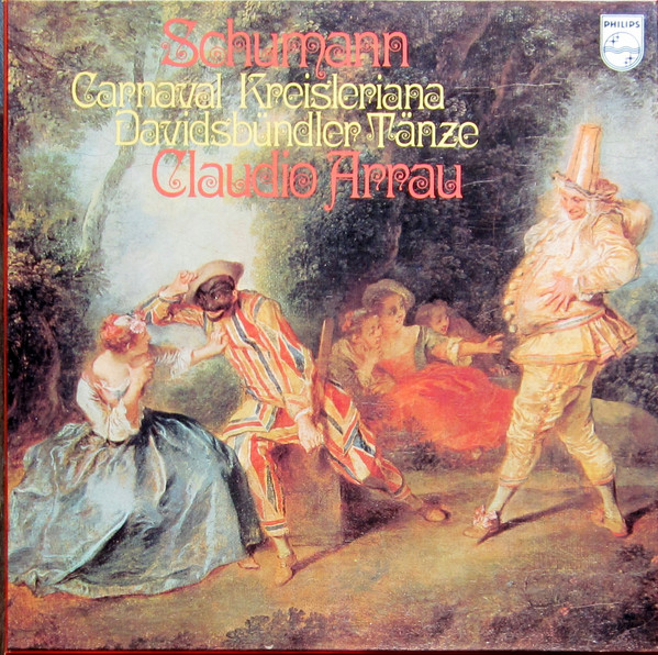 Cover Robert Schumann, Claudio Arrau - Schumann: Carnaval, Kreisleriana, Davidsbündler Tänze (2xLP) Schallplatten Ankauf