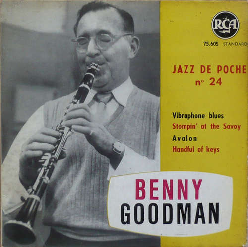 Cover Benny Goodman - Jazz De Poche N° 24 (7, EP) Schallplatten Ankauf
