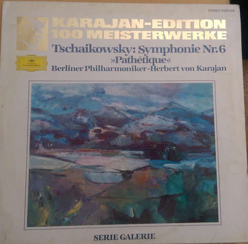 Cover Peter I. Tschaikowsky*, Berliner Philharmoniker, Herbert Von Karajan - Symphonie Nr. 6 Pathétique (LP) Schallplatten Ankauf