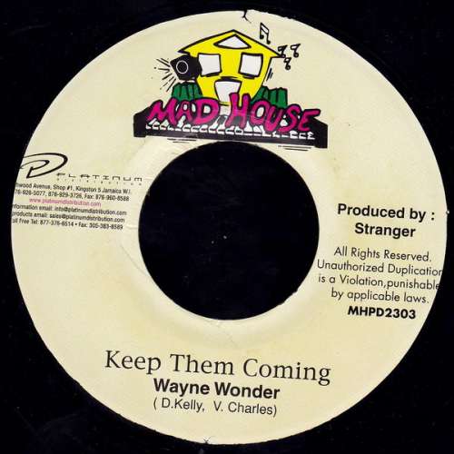 Cover Wayne Wonder - Keep Them Coming (7) Schallplatten Ankauf