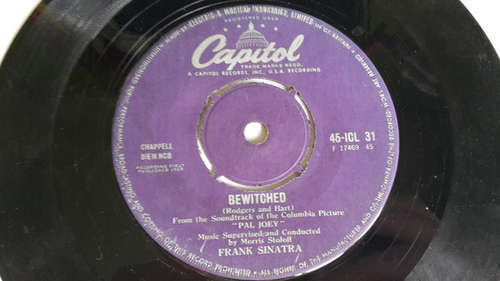 Cover Frank Sinatra - Bewitched/The Lady Is A Tramp (7, Single) Schallplatten Ankauf