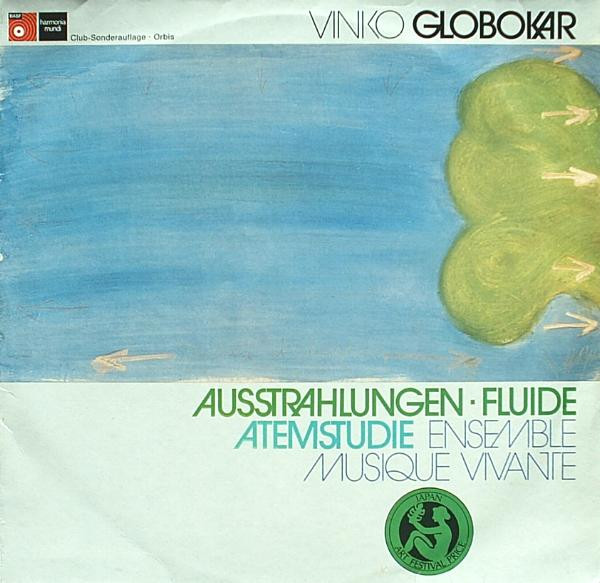 Cover Vinko Globokar - Ausstrahlungen · Fluide · Atemstudie (LP, Album, Ltd) Schallplatten Ankauf