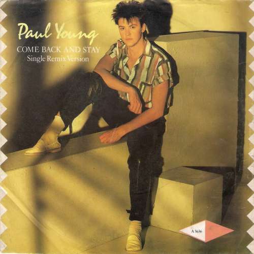 Cover Paul Young - Come Back And Stay (Single Remix Version) (7, Single) Schallplatten Ankauf