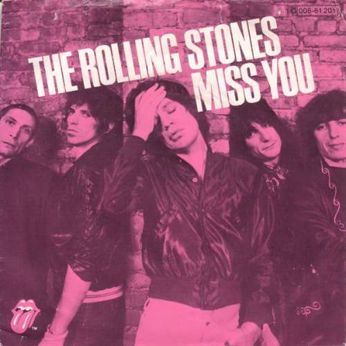 Cover Rolling Stones, The - Miss You (7, Single) Schallplatten Ankauf