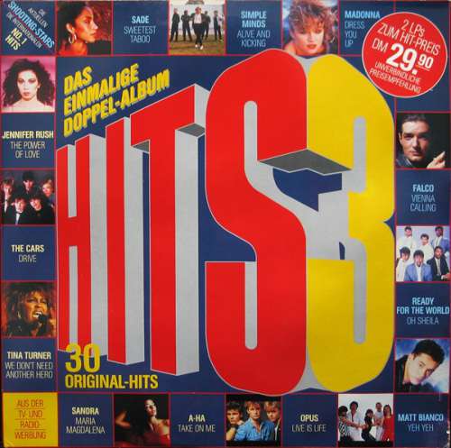 Cover Various - Hits 3 (Das Einmalige Doppel-Album) (2xLP, Comp) Schallplatten Ankauf