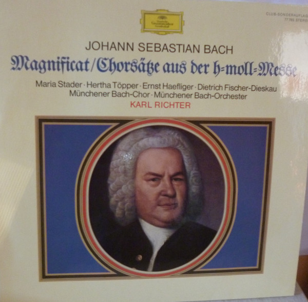 Cover Münchener Bach-Orchester - Magnificat, Chorsätze Aus Der H-Moll-Messe (LP) Schallplatten Ankauf