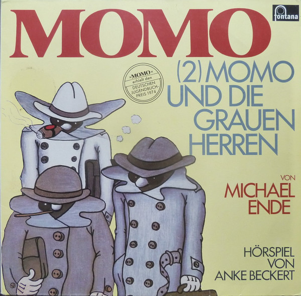 Cover Michael Ende, Anke Beckert - Momo Und Die Grauen Herren (2) (LP) Schallplatten Ankauf