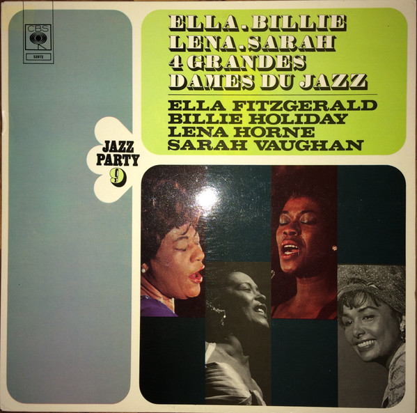 Cover Ella Fitzgerald, Billie Holiday, Lena Horne, Sarah Vaughan - 4 Grandes Dames du Jazz (LP, Comp) Schallplatten Ankauf