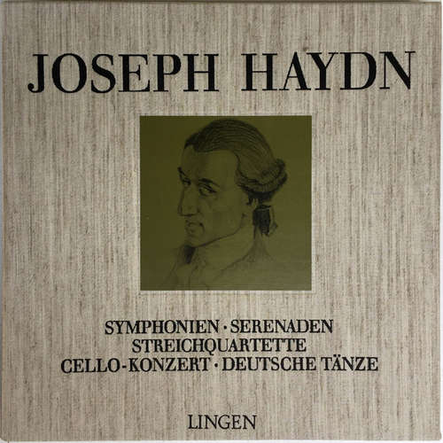 Cover Joseph Haydn - Symphonien, Serenaden, Streichquartette, Cello-Konzert, Deutsche Tänze (5xLP) Schallplatten Ankauf