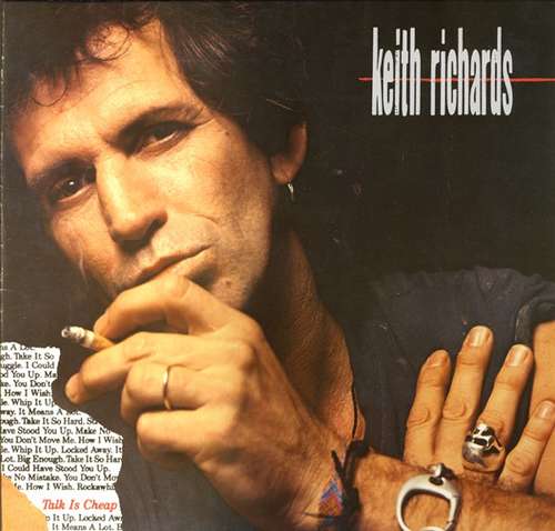 Cover Keith Richards - Talk Is Cheap (LP, Album) Schallplatten Ankauf