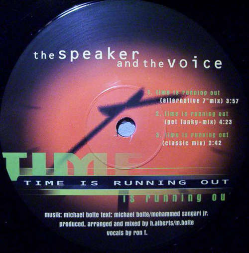 Cover The Speaker And The Voice - Time Is Running Out (12) Schallplatten Ankauf