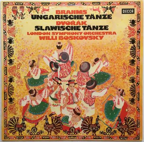 Cover Brahms* / Dvořák* - London Symphony Orchestra*, Willi Boskovsky - Ungarische Tänze / Slawische Tänze (LP) Schallplatten Ankauf
