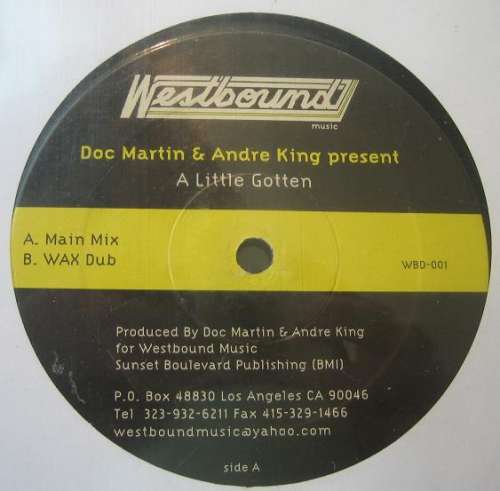 Cover Doc Martin & Andre King - A Little Gotten (12) Schallplatten Ankauf