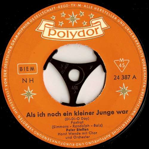 Cover Peter Steffen - Als Ich Noch Ein Kleiner Junge War / Es Liegt Mir Am Herzen (7, Single, Mono) Schallplatten Ankauf