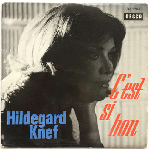Cover Hildegard Knef - C'est Si Bon (7, Single, Mono) Schallplatten Ankauf