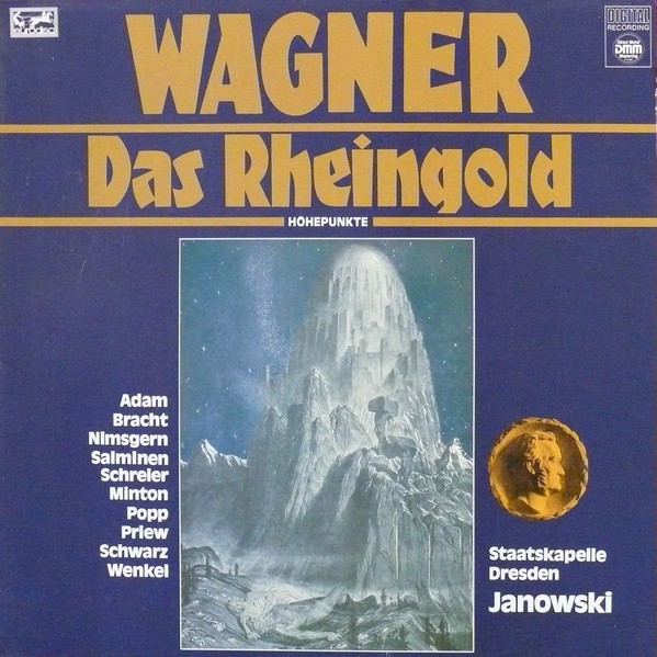 Cover Richard Wagner, Staatskapelle Dresden, Marek Janowski - Das Rheingold - Höhepunkte (LP, Comp) Schallplatten Ankauf