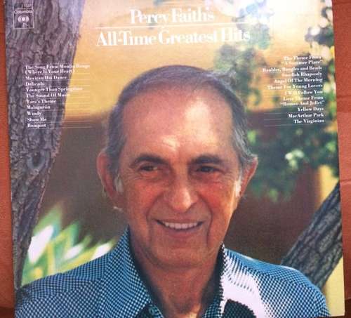 Cover Percy Faith - All-Time Greatest Hits (2xLP, Comp, RE) Schallplatten Ankauf