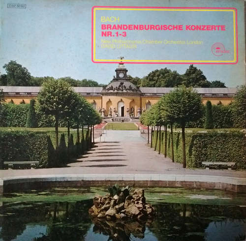 Cover New Philharmonia Chamber Orchestra, David Littaur, Bach* - Brandenburgische Konzerte Nr. 1-3 (LP) Schallplatten Ankauf