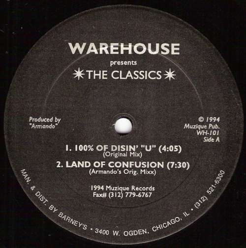 Cover Armando - Warehouse Presents *The Classics* (12) Schallplatten Ankauf