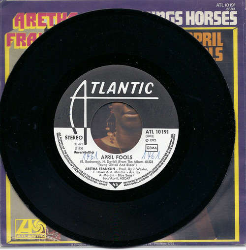 Cover Aretha Franklin - All The King's Horses (7, Promo) Schallplatten Ankauf